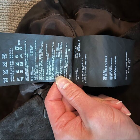 Prada Dark Suede Trousers - Picture 7 of 7